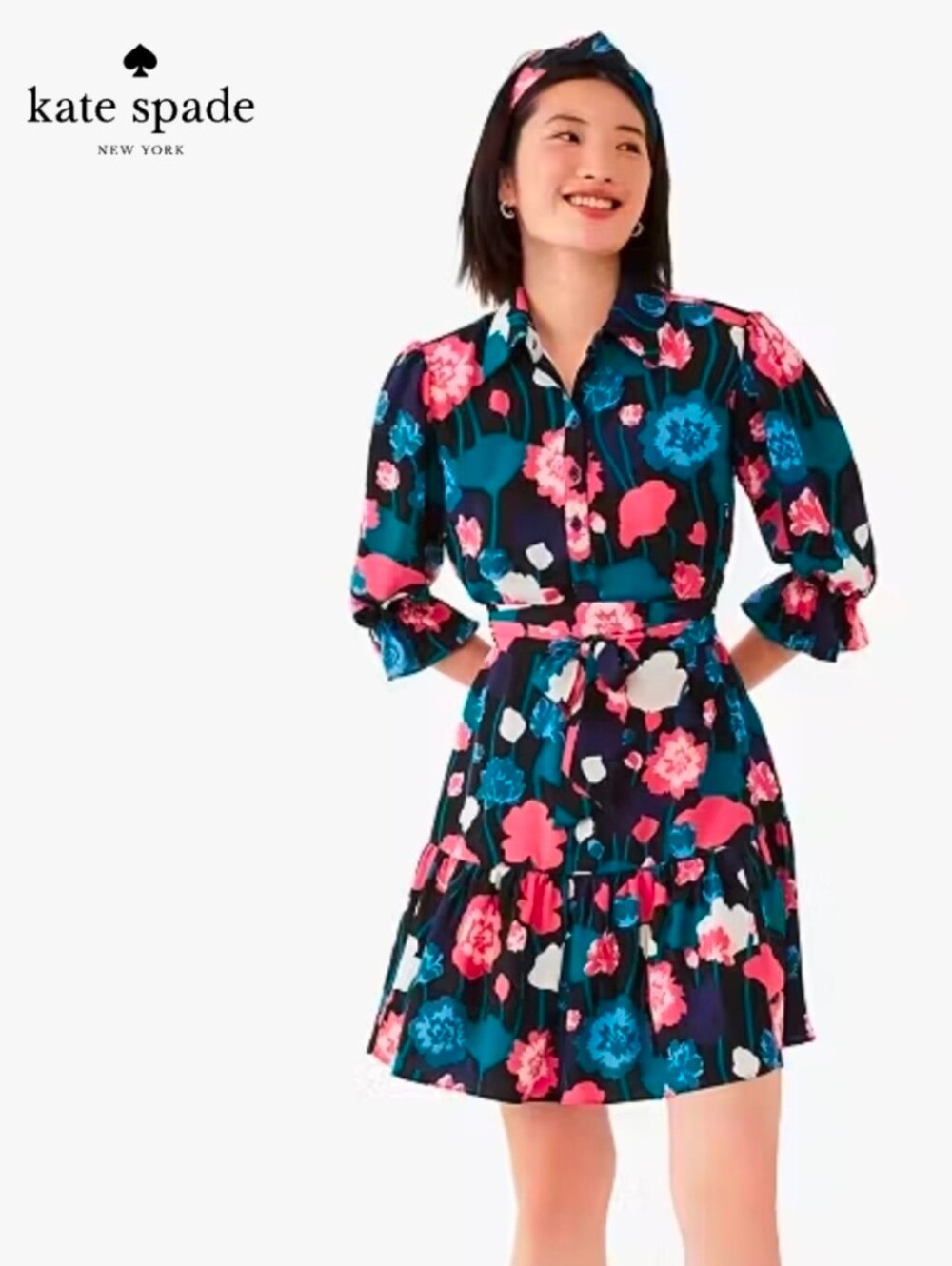 New Kate Spade Shirtdress. Size M